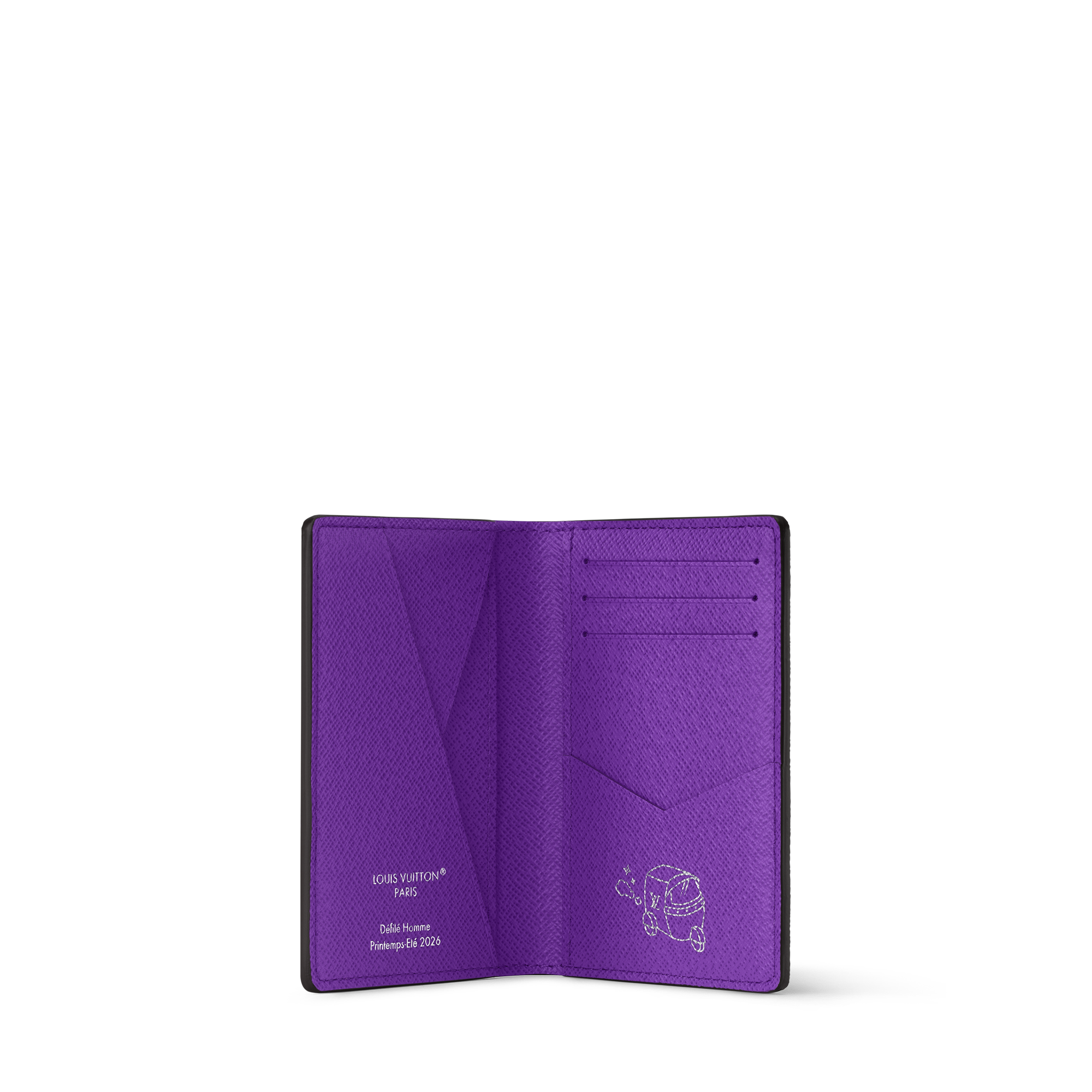 Spring-Summer 2026 Show Card Holders Men's Small Leather Goods